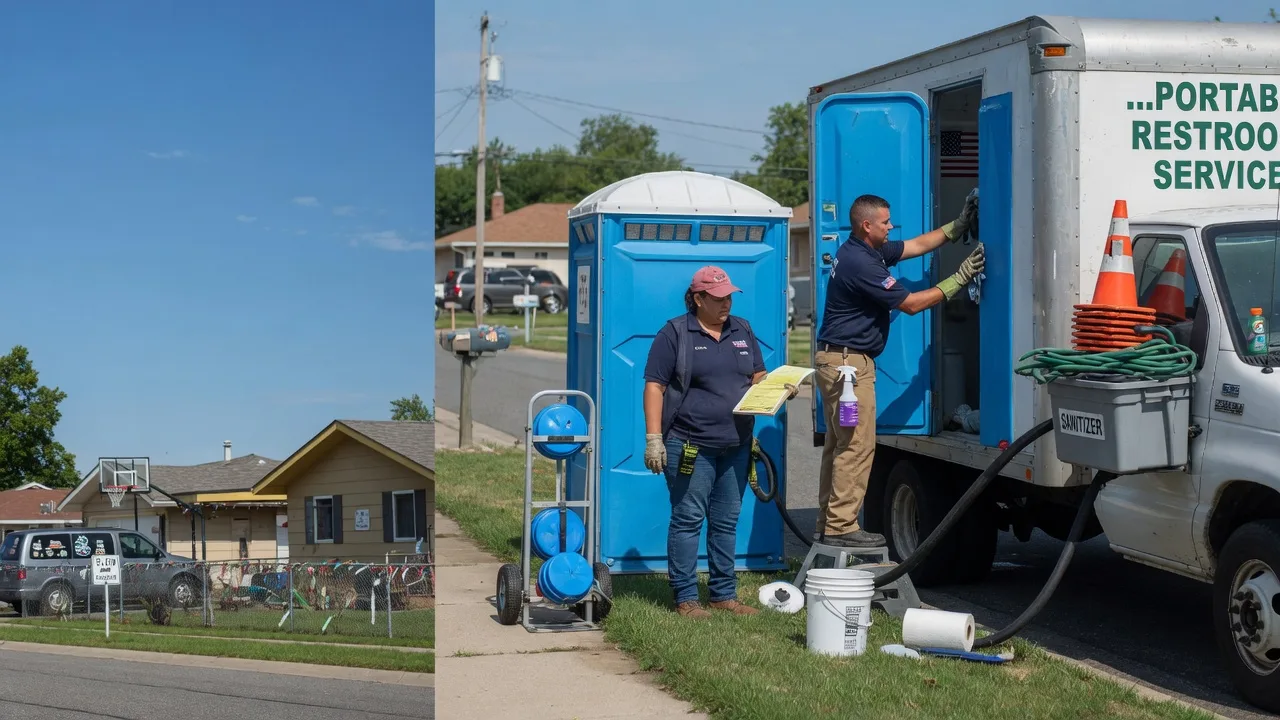 Portable Toilet Rental in Bryan, TX near me